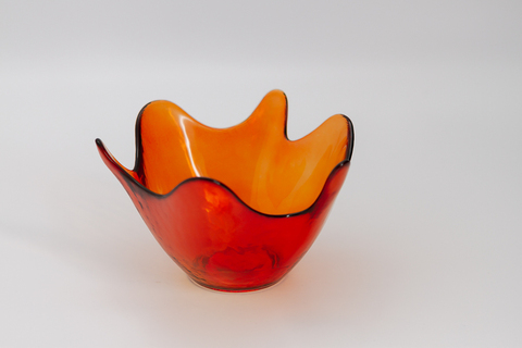 Ваза 16см San Miguel Feston оранжевая