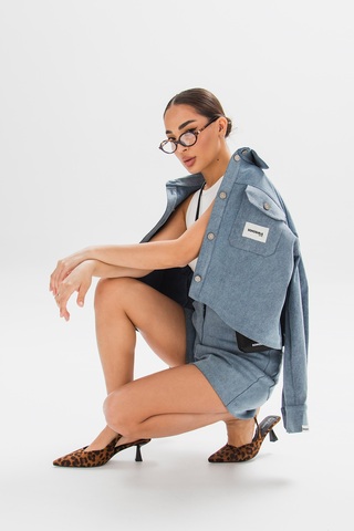 Рубшка DENIM BLUE