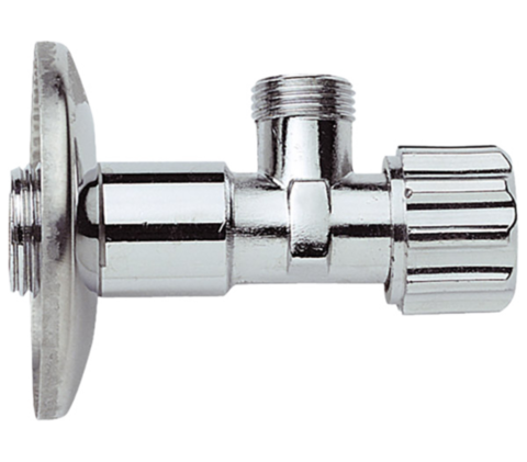 Remer 1171238 вентиль углов 1/2"- 3/8" ?ручка RR 1171238, шт
