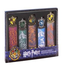 Harry Potter House Crest Bookmark Collection Hogwarts