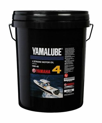 Yamalube 4, Масло минеральное 10W-40 для 4-тактных ПЛМ и гидроциклов, 20 л