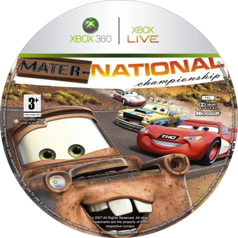 Cars Mater-National Championship [Xbox 360]