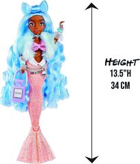 Кукла Русалка Mermaze Mermaidz Shellnelle  меняющая цвет 34 см