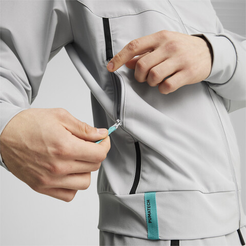 Толстовка Puma MAPF1 PUMATECH Jacket Team Silver