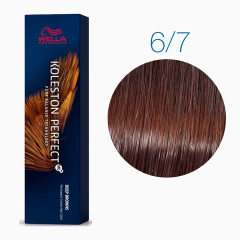 Wella Koleston Deep Browns 6/7 (Темный блонд коричневый Эксимо) - Стойкая краска для волос