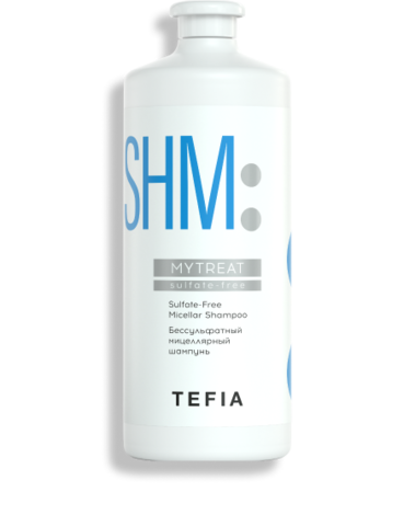 Беcсульфатный мицеллярный шампунь Mytreat Tefia | Mytreat Sulfate-Free Micellar Shampoo Tefia, 1000 мл