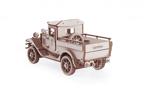 Грузовик Пикап от Леммо - Деревянный конструктор, 3D пазл, для детей и взрослых. Интересные подарки, фото
