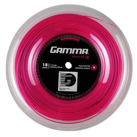 Теннисные струны Gamma MOTO (100 m) - pink