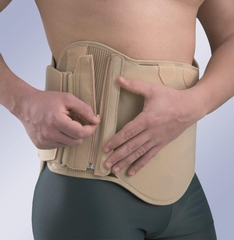 Поясничный корсет с термопластиком Orliman LSOC-B | LSO-B
