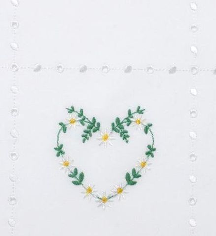 Бампер для детской кроватки 390х45 Luxberry Сердечки