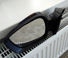 ЗЕРКАЛО ЛЕВОЕ SOLARIS ЭЛЕКТРИЧЕСКОЕ С ПОВТОРИТЕЛЕМ И ПОДОГРЕВОМ ЧЁРНОЕ GROG