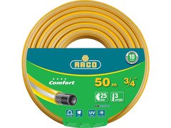 RACO COMFORT, 3/4?, 50 м, 25 атм, трёхслойный, армированный, поливочный шланг (40303-3/4-50)