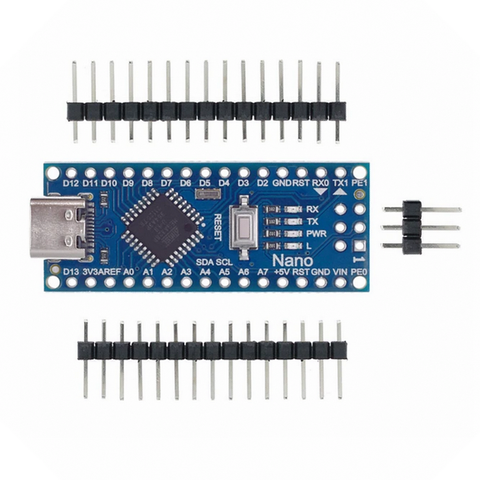 NANO 3.0 CH340G без ног, Type-C (Arduino совместимый контроллер)