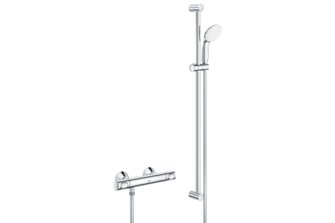 GROHE Grohtherm 500 34797000 Термостат для душа с душевым гарнитуром, хром