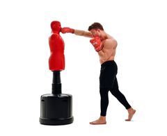 Манекен Boxing Punching Man-Medium TLS-BHR (красн)
