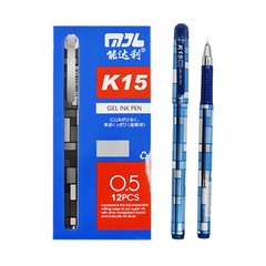 
          Ручка гелевая, Nengdali, синие чернила, пластиковый корпус с рисунком, 12 шт