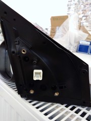 ЗЕРКАЛО ЛЕВОЕ SOLARIS ЭЛЕКТРИЧЕСКОЕ С ПОВТОРИТЕЛЕМ И ПОДОГРЕВОМ ЧЁРНОЕ GROG