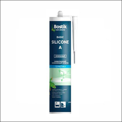 Герметик универсальный BOSTIK Basic Silicone A (Белый)