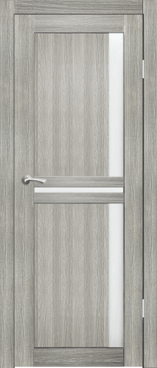 Дверь межкомнатная Синержи Эль Порте, цвет ель, экошпон, стекло сатин