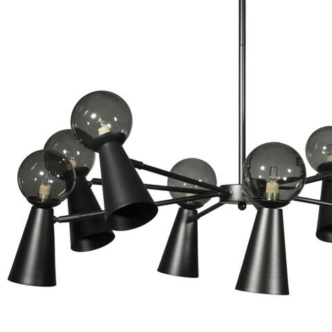 Люстра на штанге Loft It Halley 10046/8 Black