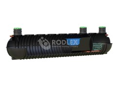 Комплексное ливневое ОС "STORM DRAIR" 50 - монтаж до 3500 мм Родлекс подземный 45000 л. горизонтальный (2400x12300x2500см;) - арт.560007