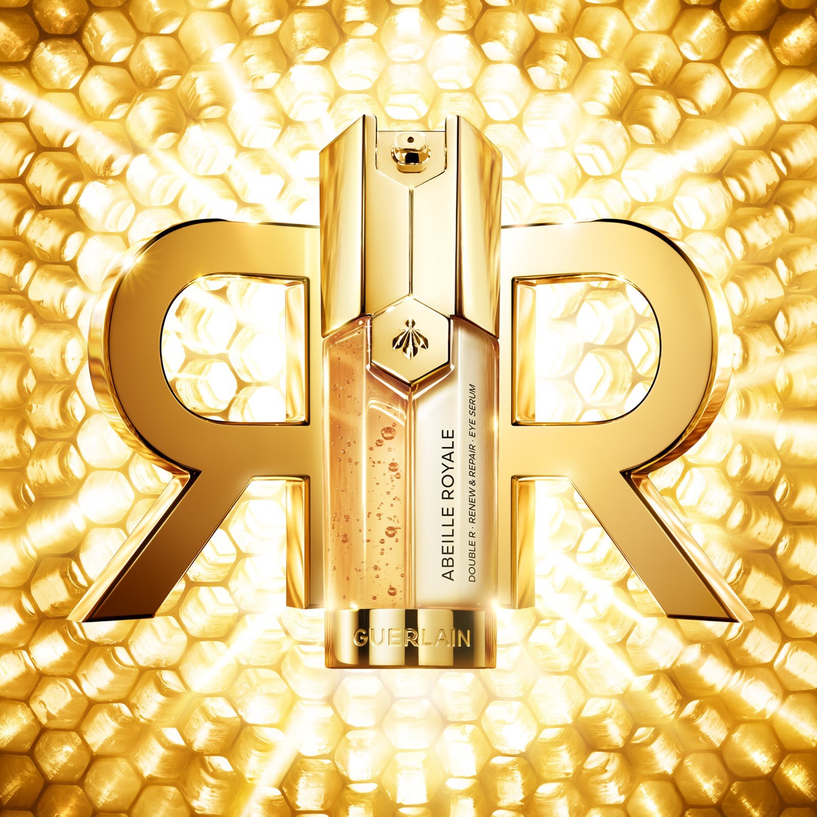 GUERLAIN интенсивная лифтинговая сыворотка для области вокруг глаз Abeille  Royale Double R Renew & Repair Eye Serum купить в Москве | Доставка по  России.