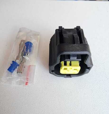 РАЗЪЕМ ДАТЧИКА УРОВНЯ ЖИДКОСТИ ОМЫВАТЕЛЯ SOLARIS, RIO CARGEN 2 PIN FEMALE