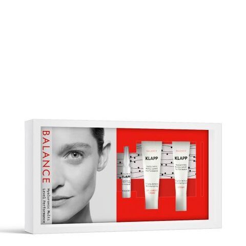 KLAPP Cosmetic БАЛАНС Тестовый набор: увлажнение Triple Action (крем+сыворотка+бустер), 3+3+2 мл | BALANCE Triple Action Moisturizing Discovery Set