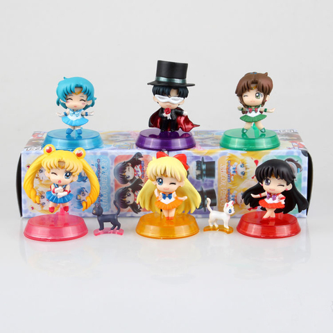 Sailor Moon Action Figure Toys Set 1