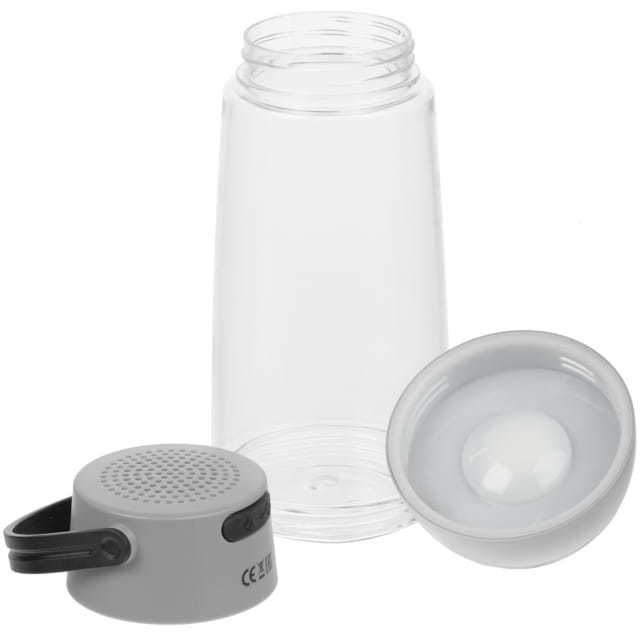 Torsta Travel Bottle with Bluetooth Speaker and Light
