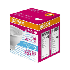 Лампа светодиодная OSRAM LSMR1650110 5W/850 230V GU5.3 4058075481190