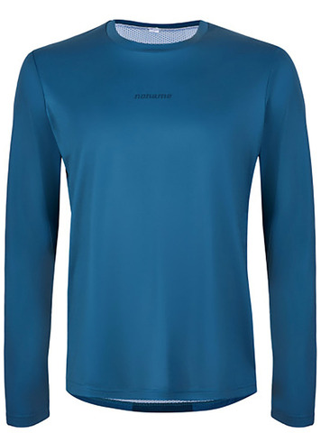 Элитная беговая рубашка лонгслив Noname Air T-Shirt LS UX Dark Blue