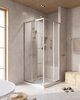 Cezares RELAX-304-A-2-90-C-CR RELAX-304-A-2-90-C-CR Душевой уголок, отделка Глянцевый хром