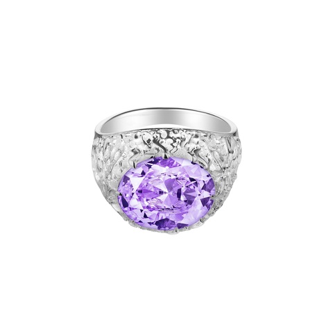 SRN Кольцо Vintage flame lavender fields