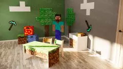 Тематический уголок «Майнкрафт»