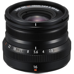 Объектив Fujifilm XF 16mm f/2.8 R WR для X-Mount