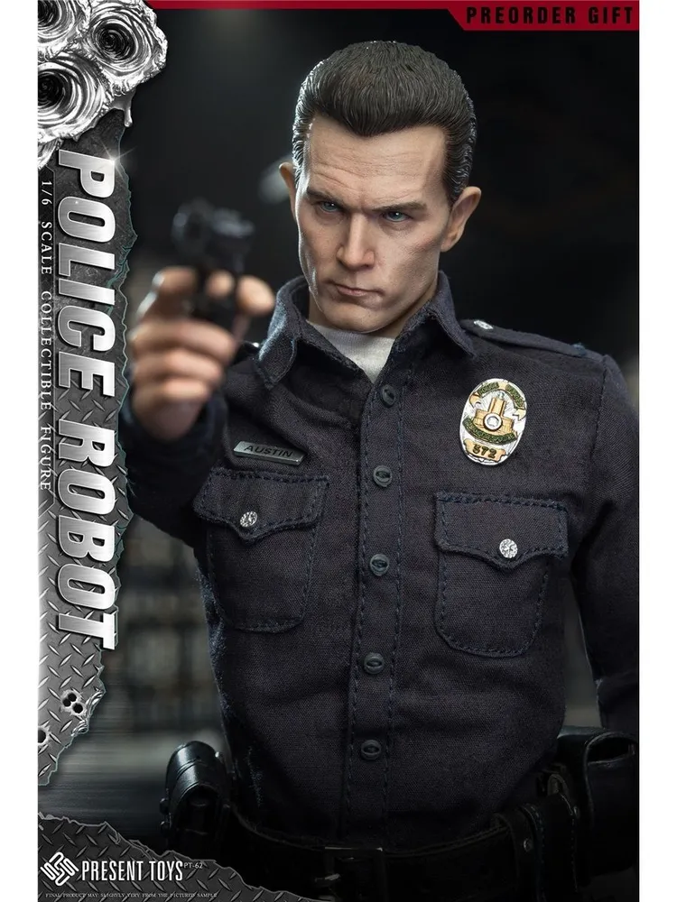 Фигурка T-1000 масштаб 1/6 Терминатор 2 Судный день