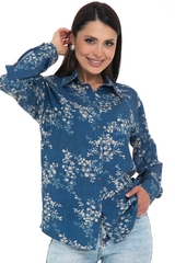 Рубашка Отличная Хит (джинс) Diolche