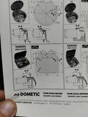 Раковина со стеклянной крышкой Dometic SNG 4237
