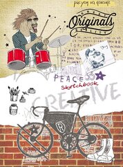 
          Скетчбук А5 64л., "Конь-барабанщик", 100 г/м2, Проф-Пресс, 7БЦ, ламинация, жёсткая подложка, белый офсет