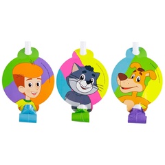 Язык-гудок с карточками Простоквашино