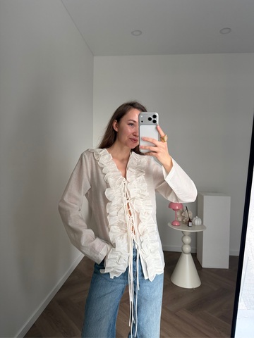 Блуза Pillow айвори