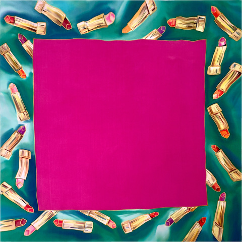 Шелковый платок батик 