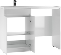 Тумба под умывальник 120 лев/прав Норма без ящика АЙСБЕРГ