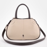 Сумка Саломея 479 леар бежевый + шоколад