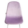 Стул Бриз/BREEZE (mod. JSC-58) металл белый /велюр лавандовый
