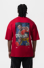 Футболка Ring × Boxraw oberto Duran Oversized Красный