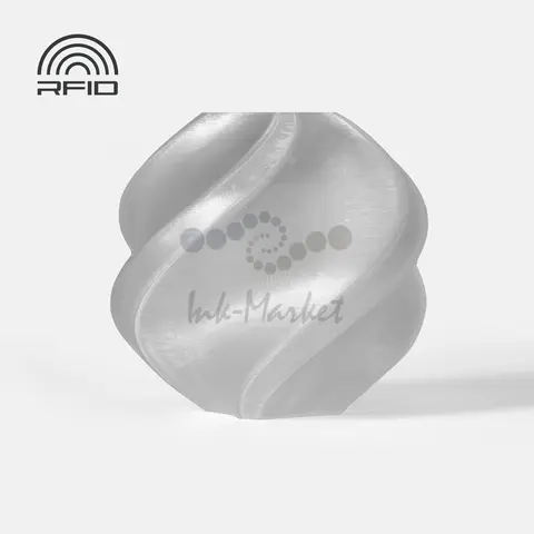 Пластик для 3D-печати Bambu Lab PETG Translucent, 1.75 мм, 1 кг, прозрачный (Clear), без катушки, G01-C0-1.75-1000-SPLFREE