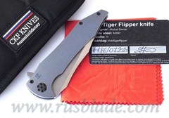 CKF/Gavko Tiger Flipper collab knife 