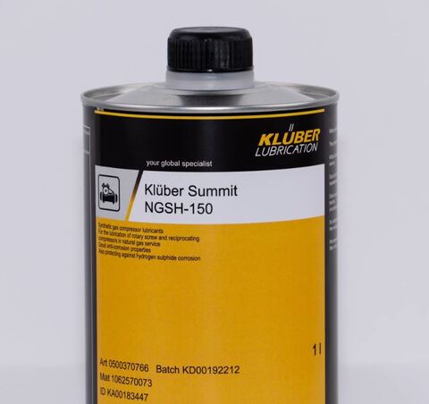 KLUBER Summit NGSH 150 - масло для винтовых и поршневых компрессоров - 1 л